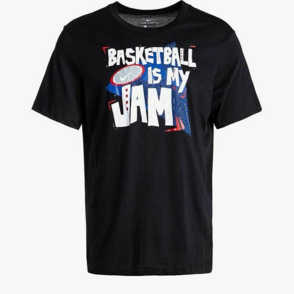Nike Dri-Fit Men’s Small Basketball Is My Jam Graphic Tee Black